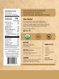 Organic Chickpeas (Garbanzo Beans)