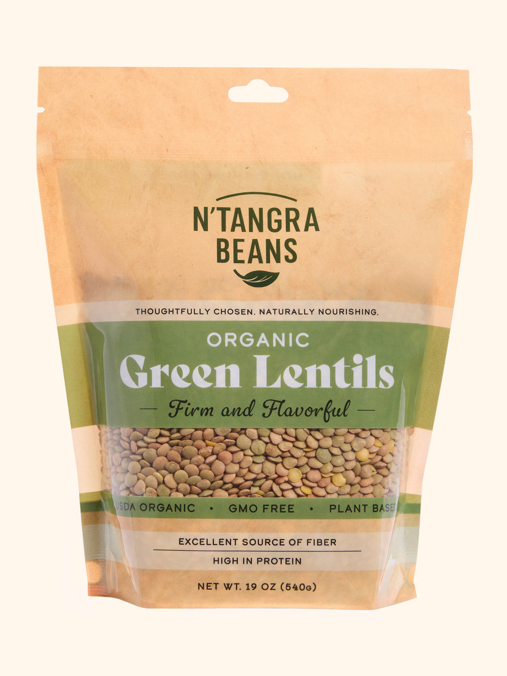 Organic Green Lentils